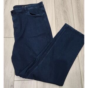 TPJ The Perfect Jean Mens 48x34 Athletic Fit Dark Wash Blue Denim Pants